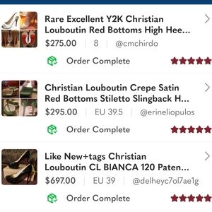 5⭐Rated Designer Items & Trade History🤝🏼 Trusted Seller🌟Posh Ambassador2🏆